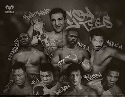 Goatees - Boxing Legends Poster