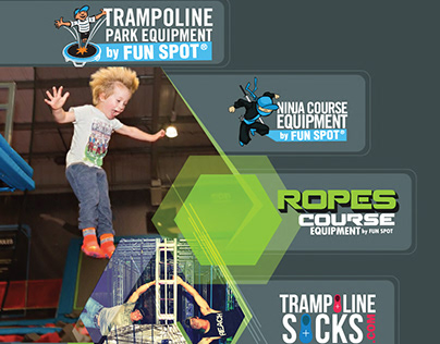 Trampoline Park Equipment by Fun Spot Brochure 2018