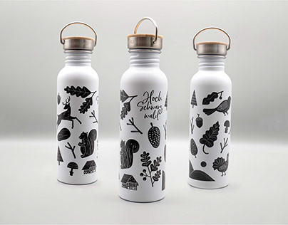 Black Forest Bottle Design