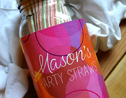 Mason's Party Straws