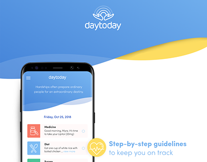 Daytoday - integral health monitoring app