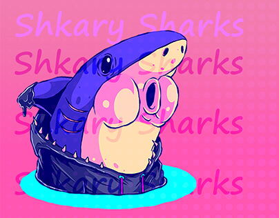 Sharky Shark NFT Animation
