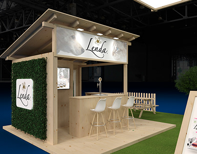 Exhibition booth design Lenda
