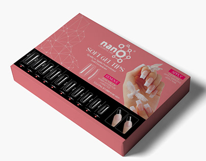 nail box packaging design amazon product design