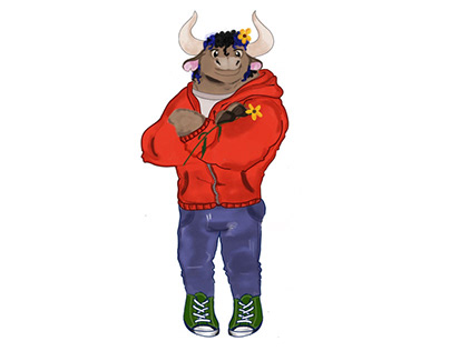 Character Sketch (Taurus The Bull)