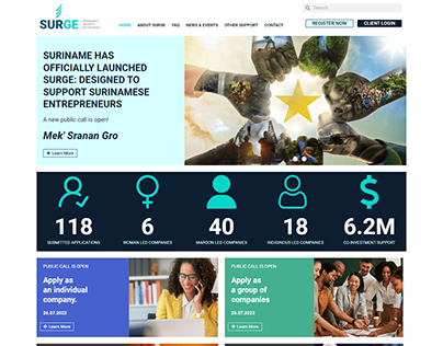 SURINAME HAS OFFICIALLY LAUNCHED SURGE