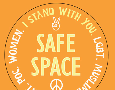 Safe Space Button Design