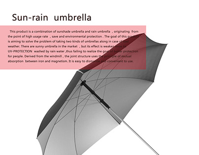 sun-rain umbrella