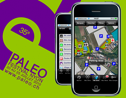 MyFest Paleo - POIs et tchat géolocalisé, iOS, Android