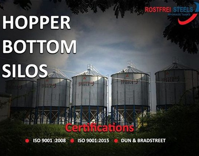 Hopper Bottom Silos | Grain Silo | Rostfrei Steels