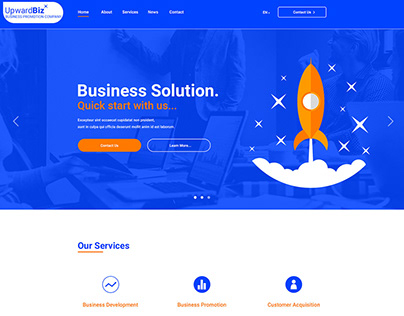 Business Website Design (Landing Page)