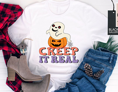 Creep It Real Halloween PNG