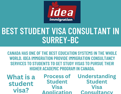 Student Visa Consultant In Surrey-BC | Idea Immigration