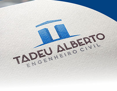 Logo Tadeu Alberto - Engenheiro Civil