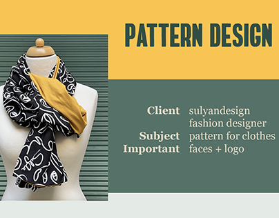 Pattern design for fashion