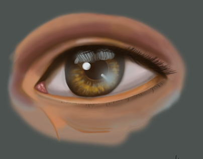 Human Eye - Digital Drawing