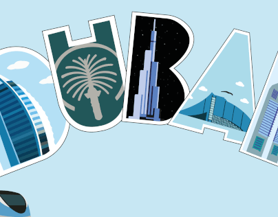 Animated Dubai Postcards