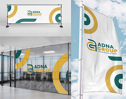 ADNA GROUP Logo & Branding Concept