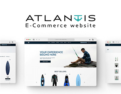 ATLANTIS - e-Commerce website-Studential project