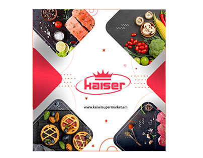 Web banner for Kaiser Supermarket