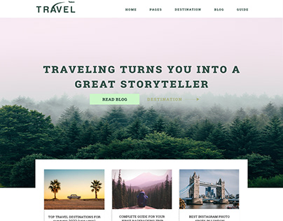Traveling website