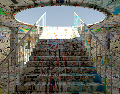 Stair of art