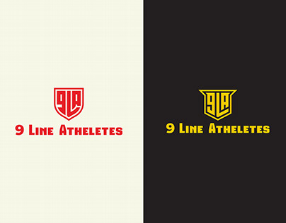"9 Line Atheletes" Fitness Logo
