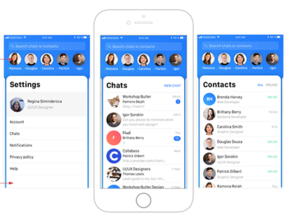 Colabos chat app