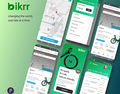 bikrr : a CASE STUDY for Covid safe e-bike renting App
