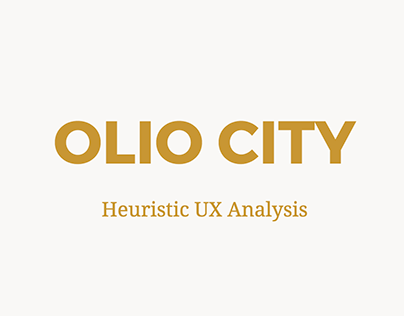 Heuristic UX Analysis