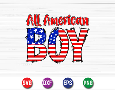 4th of July All American Boy
