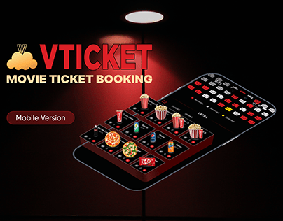 VTicket - Movie Ticket Booking App (UX/UI)
