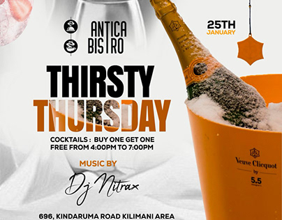 Thirsty Thursday poster