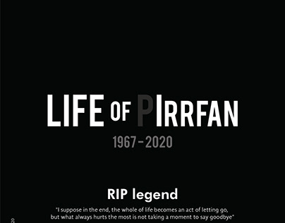 LIFE OF IRRFAN