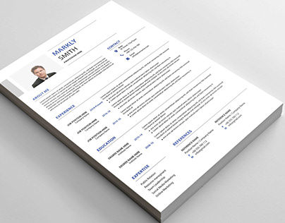 Resume Template with cover letter