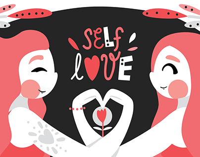 Propuesta de mural para el CCE Guatemala - Self Love