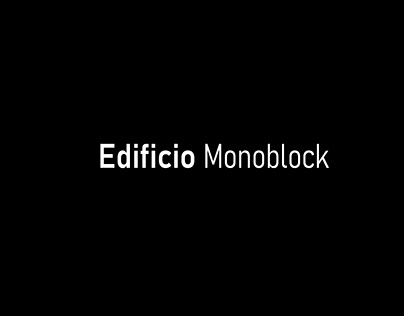 EDIFICIO MONOBLOCK