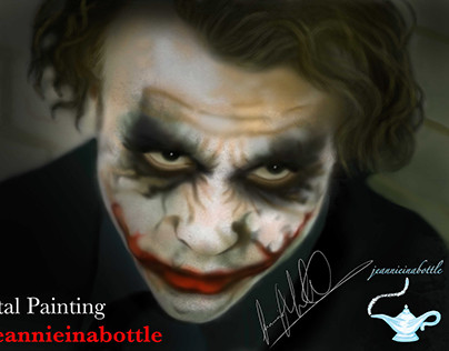 The Joker Digital Painting