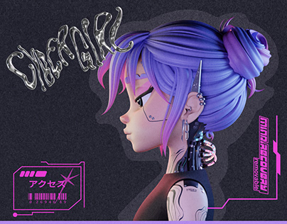 Project thumbnail - Cyber Girl