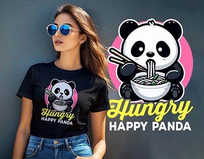 Panda t shirt design