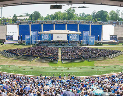 Duke 2018 Commencement Stage