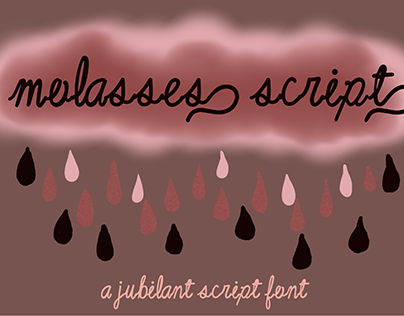 Molasses Script Font