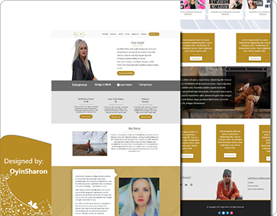Self Discovery Sales Page Design