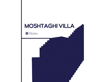 Stair design •Moshtaghi villa