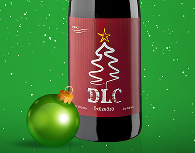 DOLUCA "DLC Yeni Yıl Özel Şarap Etiketi"