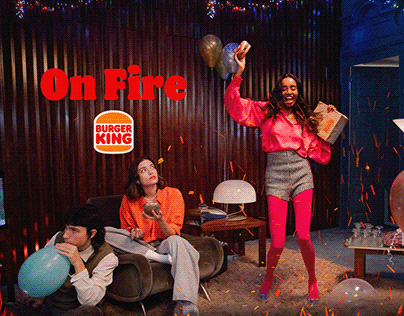 On Fire - Burger king