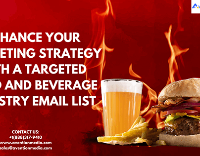Get Food and Beverage Industry Email List In USA-UK