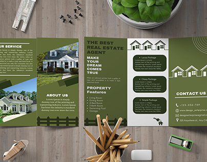Real Estate Tri-Fold Brochure