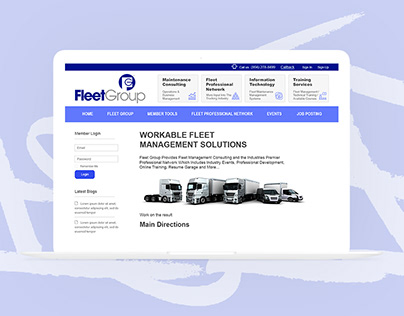 Landing Page for Fleet Group