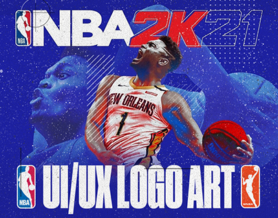 NBA 2K21: UI/UX Logo Art